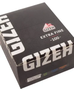 Gizeh Black Extra Fine Zigarettenpapier 20×100 Blättchen