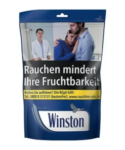 Winston Blue Volume Tobacco / 95g Zip Bag-XXL