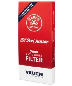 Vauen Pfeifenfilter Dr. Perl Aktivkohle / 10 Stück