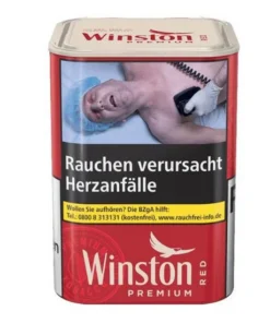 Winston Premium Tobacco Red S / 58g Dose