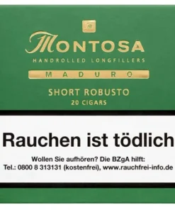 Montosa Maduro Short Robusto / 20er Kiste