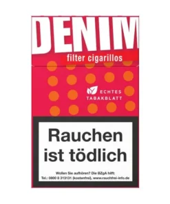 Denim Red Filtercigarillos