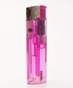 Feuerzeug Lux transparent flieder