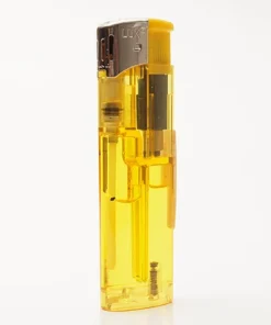 Feuerzeug Lux transparent gelb