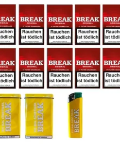 Break Original Red Filter Cigarillos Bundle 10×17