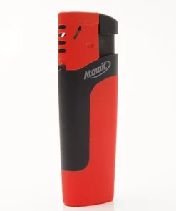 Feuerzeug Atomic Pierre Rubber rot