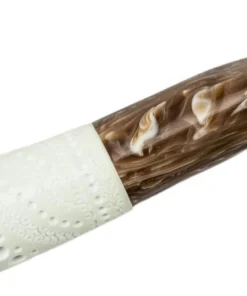 Meerschaum Pfeife Medium Half Bent Egg