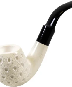 Meerschaum Pfeife Large graviert Bent