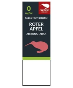 red kiwi Selection Liquid Roter Apfel Arizona Tobacco