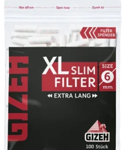 Gizeh Black XL Slim Filter