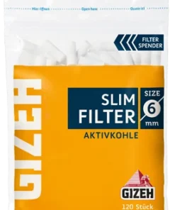Gizeh Slim Filter Aktivkohle