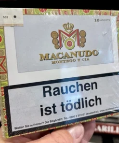 Macanudo – Connecticut – Ascots – Short Panetela