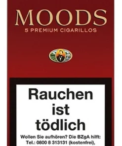 Moods Zigarillos ohne Filter (10×5 Stück)