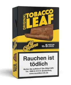 Al Capone Cones/Leafs Tobacco Leaf Original (10×5 Stück)