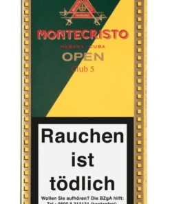 Montecristo Zigarillos Open Club (5×20 Stück)