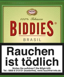 Biddies Zigarillos Brasil 100% (5×20 Stück)