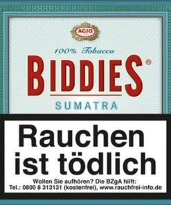 Biddies Zigarillos Sumatra 100% (5×20 Stück)