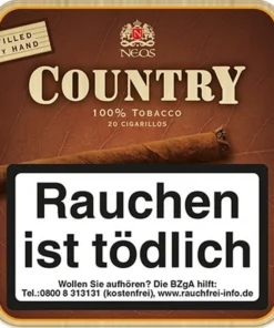 Neos Zigarillos Country Cigarillos (Schachtel á 20 Stück)