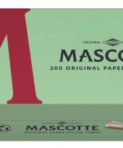 Mascotte Original Filter Tubes Hülsen (5 x 200 Stück)