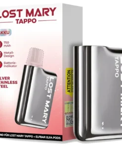 Lost Mary Tappo Akku 750 mAh silber (1 Stück)