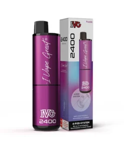 IVG 2400 4-Pod System Basisgerät Purple 1.000 mAh (1 Stück)