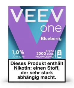 VEEV ONE Pods Blueberry 20mg Nikotin/ml (2 Stück)