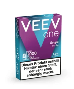 VEEV ONE Pods Grape 20mg Nikotin/ml (2 Stück)
