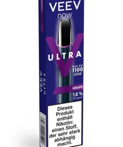 VEEV NOW ULTRA Einweg-Zigarette Grape 20mg Nikotin/ml (1 Stück)