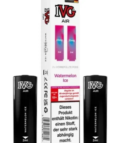 IVG Air Pods Watermelon Ice 20mg/ml (2 Stück)