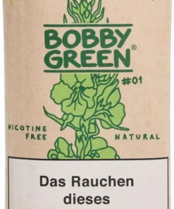 Diverse Kräutertabak – nikotinfrei- Bobby Green #01 (braun) Kräutermischung (Pouch á 20 gr.)