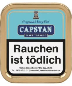 Diverse Pfeifentabak Capstan Original Navy Cut (5×50 gr.)