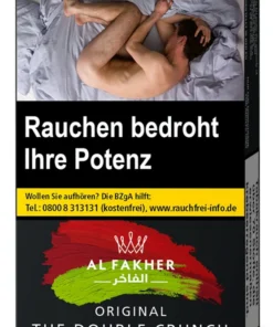 Diverse Shishatabak Al Fakher Double Crunch-Anis Doppelapfel (10×25 gr.)