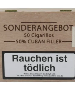 Diverse Zigarren Sonderangebot 50% Cuban (Mini) (Kiste á 50 Stück)