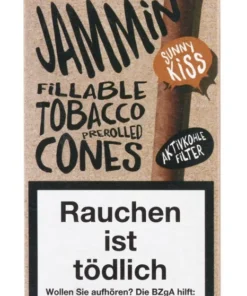 Jammin Cones/Leafs Tobacco Cones Sunny Kiss (5×2 Stück)