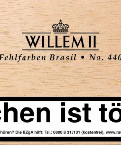 Scandinavian Zigarren Willem II Fehlfarben 440 Brasil (Packung á 100 Stück)