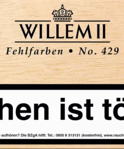 Scandinavian Zigarillos Willem II Fehlfarben 429 Sumatra (Packung á 100 Stück)