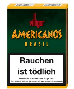 Villiger Zigarillos Americanos Brasil Cigarillo (5×10 Stück)