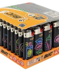 Feuerzeuge BIC Mini Diverse Motive Einweg (50 x 1 gr.)