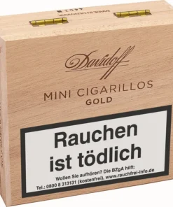 Davidoff Zigarillos Mini Cigarillos Gold (Kiste á 50 Stück)