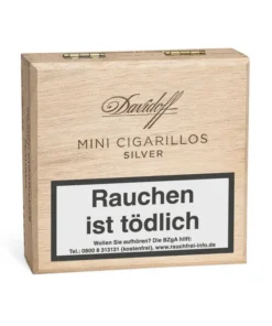 Davidoff Zigarillos Mini Cigarillos Silver (Schachtel á 50 Stück)