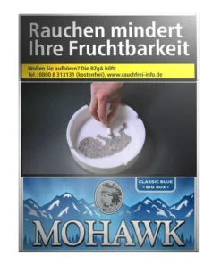 Mohawk Zigaretten Classic Blue Big Box (8x25er)