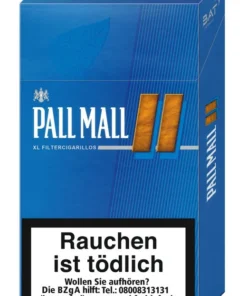 Pall Mall Zigarillos Blue XL Filtercigarillos (10×17 Stück)