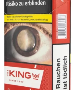 The King Zigaretten King Red 100’s Long Size (10x20er)