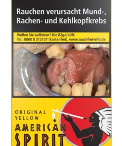 American Spirit Zigaretten Original Yellow L (10x20er)