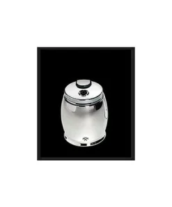 Sillems Tischfeuerzeug, 925er Sterling Silber 1800