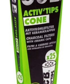 OCB Activ Tips Cone konische Filter 6-8 mm (25 Stück)