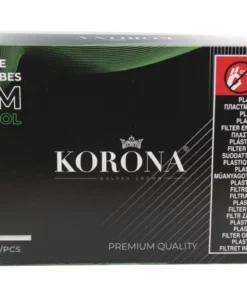 Korona De Luxe Slim Menthol Filterhülsen Zigarettenhülsen (Schachtel á 120 Stück)