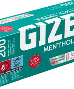 Gizeh Menthol Extra Hülsen (200 Stück)