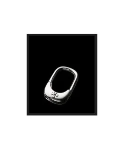Sillems Schlüsselring, 925er Sterling Silber 1101