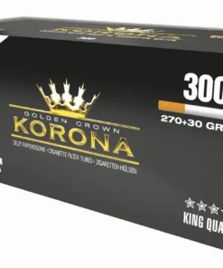 Korona Golden Crown Zigarettenhülsen (Schachtel á 300 Stück)